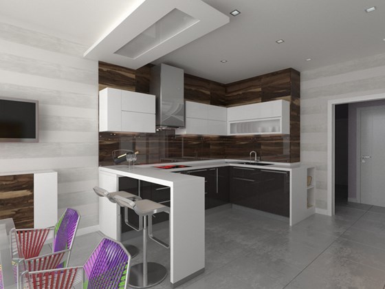 Интерьеры: Квартира ЖК " Зеленый квартал"